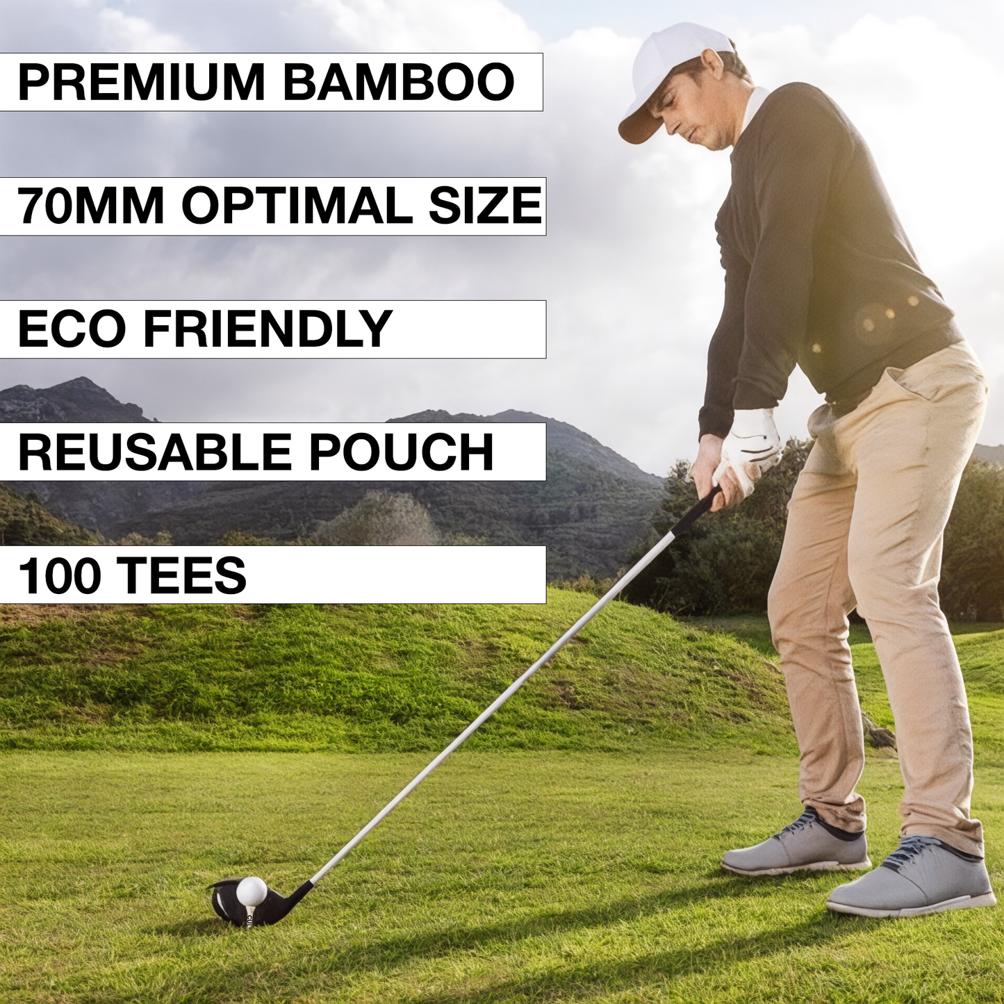 Accessories Bundle - Tee pouch + Ball Marker