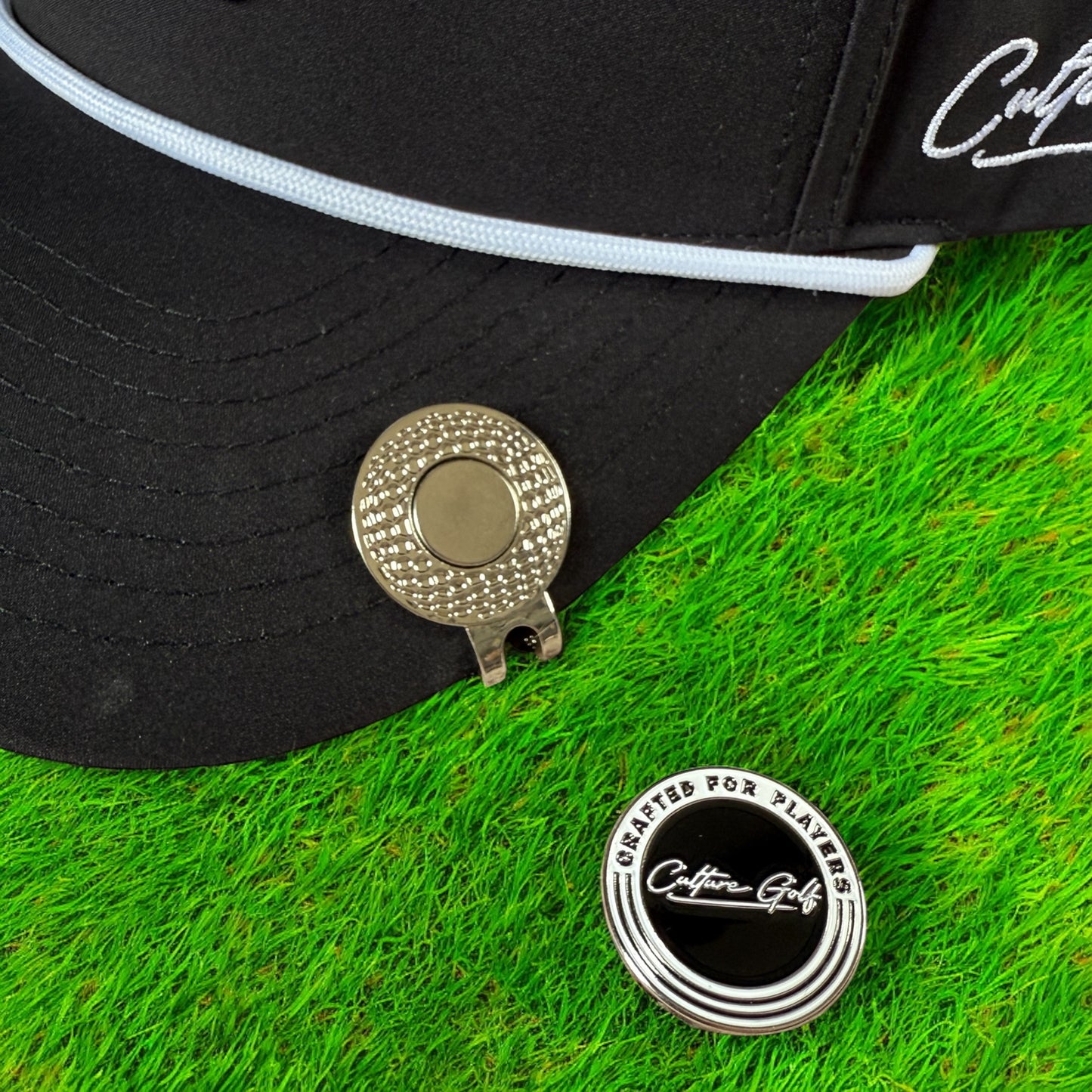 Ball Marker With Magnetic Hat Clip (CRAFTED FOR PLAYERS)